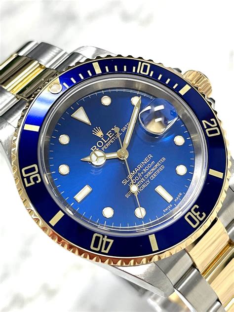 rolex submariner dial history|Rolex Submariner two tone blue.